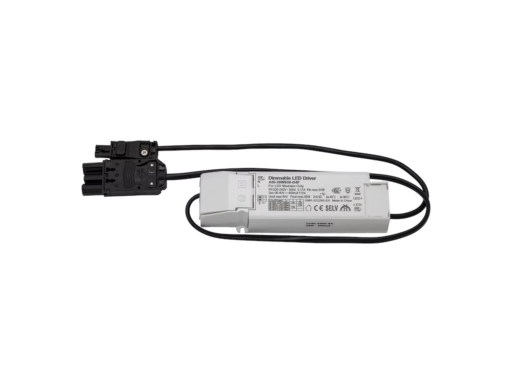 Fasedæmp Driver AcTEC 650mA 28W