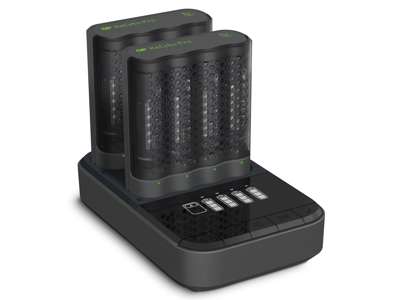 GP ReCyko 2 stk. Pro Charger M461 (USB) med ladestation D861
