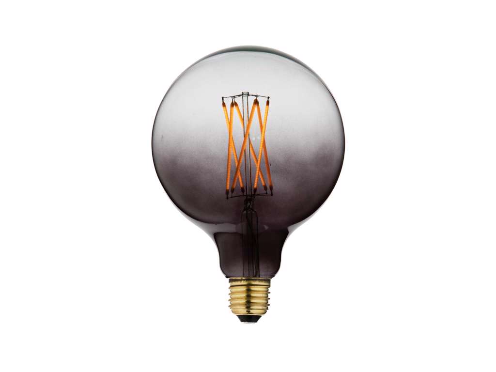 Danlamp Mega Edison LED Globe Grå 2,5W (40W) 2200K E27 | Dæmpbar