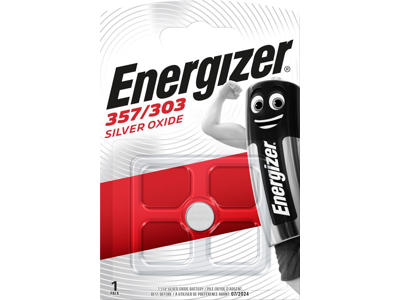 Energizer Sølvoxid 357/303 Batteri | 1-Pak