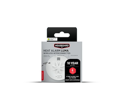 Housegard Luma HA450 – Trådløs varmealarm