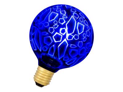 Bailey LED Magic 3D Blå 4,5W 5000K E27