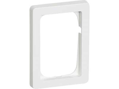 Ramme 63 F/Stikkontakt Hvid 1½ Modul