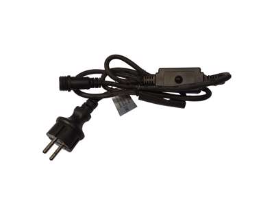 Tech-Line Netledning/Stikprop M/Timer