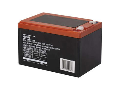EMOS Blybatteri El Scooter AGM | 12V | 15Ah