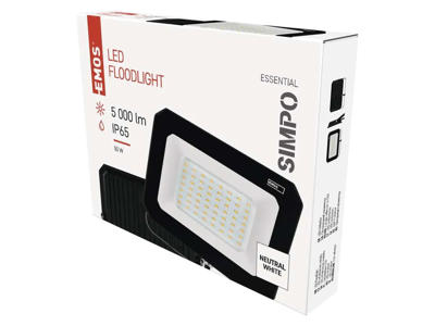 LED Projektør 50W 4000K IP65