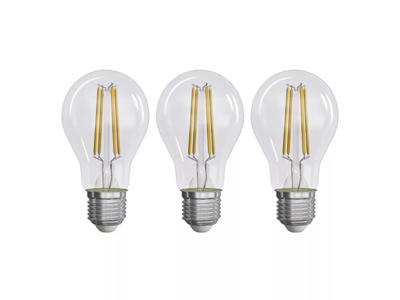 EMOS LED Pærer 3,8W (60W) 2700K E27 3-PAK