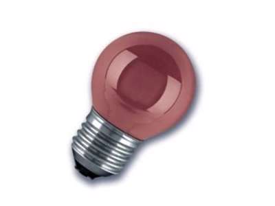 Bailey Krone 15W E27 220-240V P45 Rød