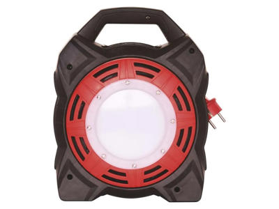 Kabeltromle 15 Meter m/ 20W LED lys 1600 lumen