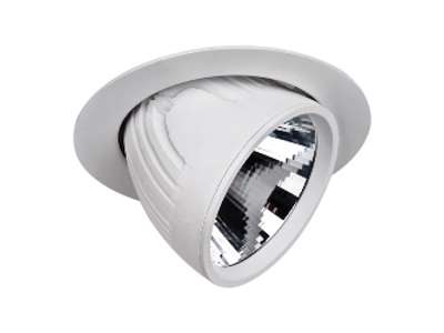 LED Downlight Hvid 3000K Ø170