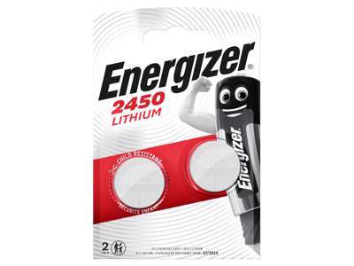Energizer Lithium CR2450 Batterier | 2-Pak