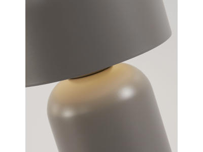 Mushroom Bordlampe | Mørkegrå | Trådløs & Genopladelig
