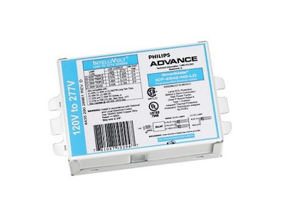Philips PureVOLT Elektronisk Ballast 2x60W UV CFL 120-277V