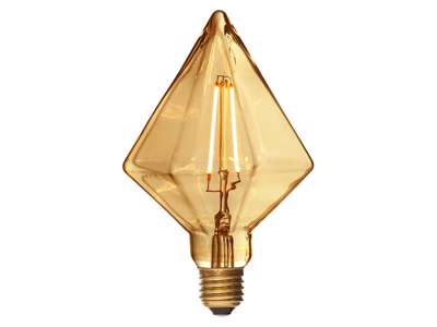 Danlamp Diamond LED Pære E27 2W (25W) | Dæmpbar