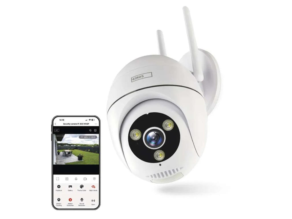 Overvågningskamera IP-800 WASP 5MP PTZ