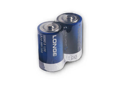 Q-Batteries Alkaline D Batterier | 2-Pak