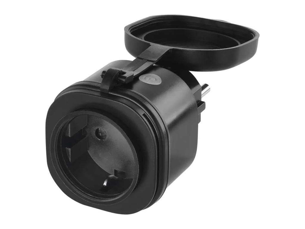 Stikkontakt IP44 GoSmart Wi-Fi og Bluetooth