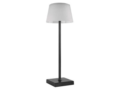 Bordlampe Sort IP44 Genopladelig