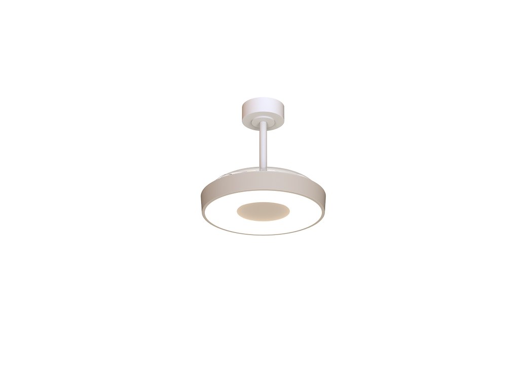 Mantra Coin Fan Loftventilator med LED-Lys Beige