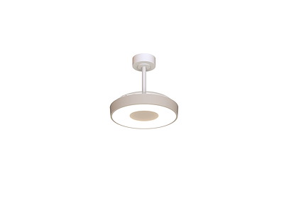 Mantra Coin Fan Loftventilator med LED-Lys Beige