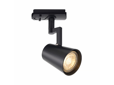 Nordlux LED Spot F/ GU10 Sort 1-faset skinnespot