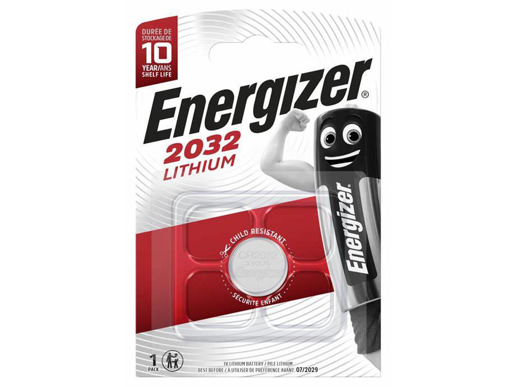 Energizer Lithium CR2032 Batteri | 1-Pak