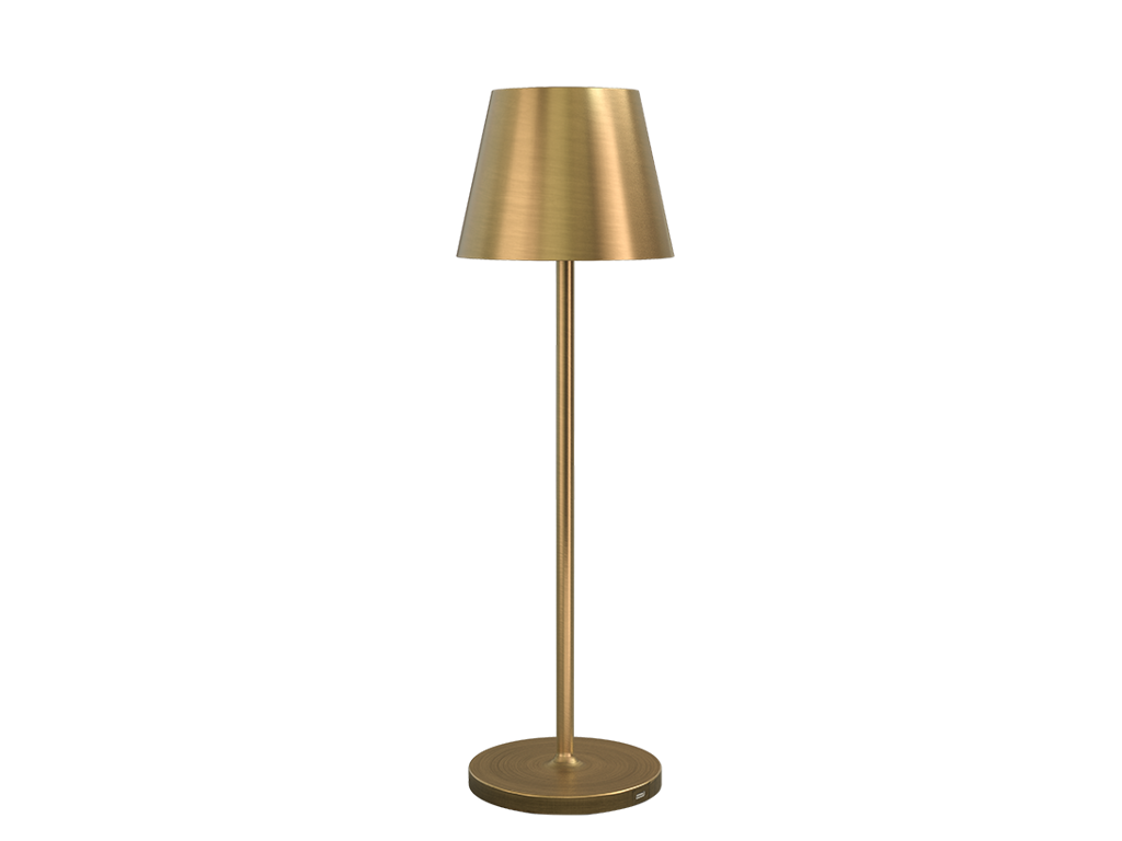 Calida Mini Bordlampe Messing 2,2W 2700K