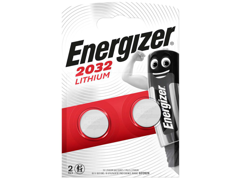 Energizer Lithium CR2032 Batterier | 2-Pak