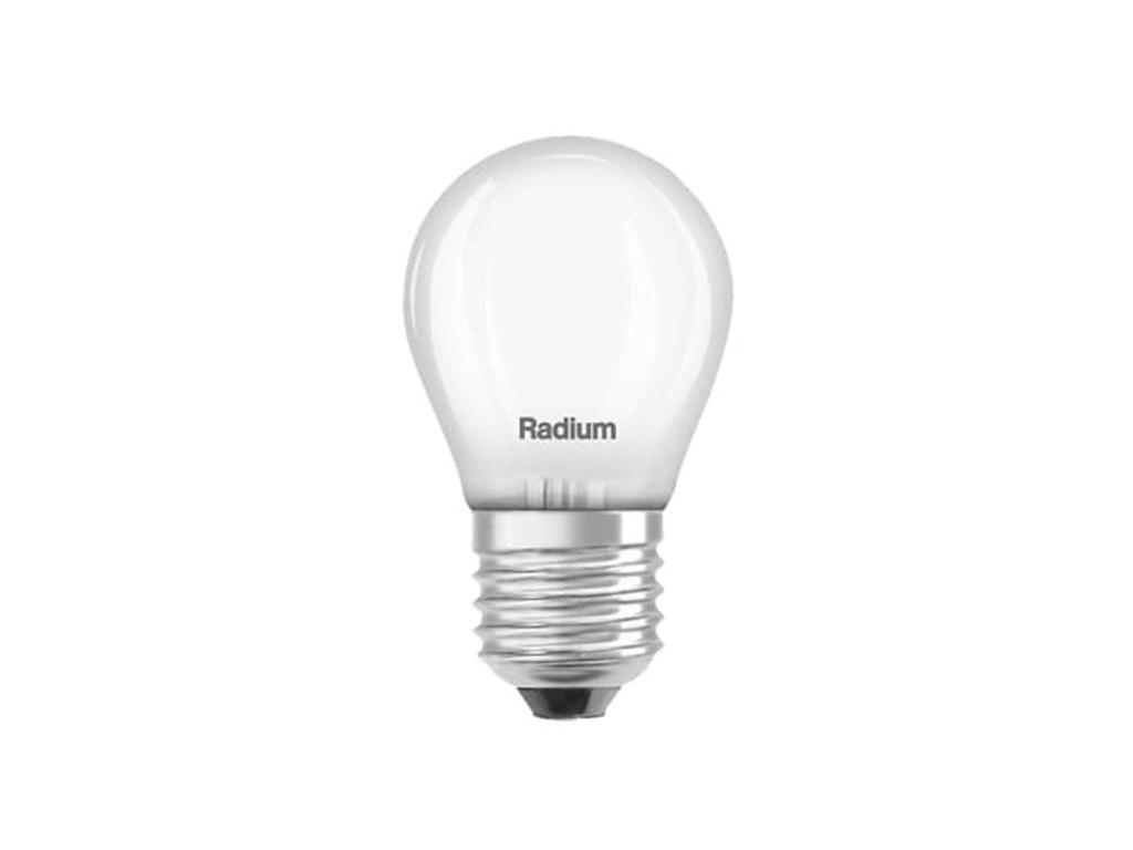 Radium LED Pære Krone 6,5W (60W) 3000K E27