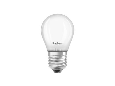 Radium LED Pære Krone 6,5W (60W) 3000K E27