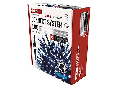 EMOS Connect System Standard (C) LED Lyskæde 10 m Blå