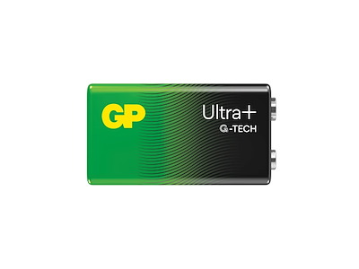 GP Ultra Plus Alkaline 9V Batteri | svanemærket | 1-Pak 