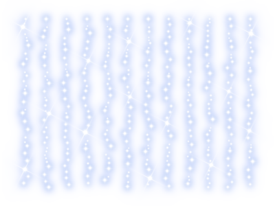 Festilight Blinkende LED Gardiner 2m  - Koldt Lys