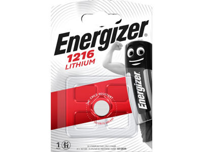 Energizer Lithium CR1216 Batteri | 1-Pak