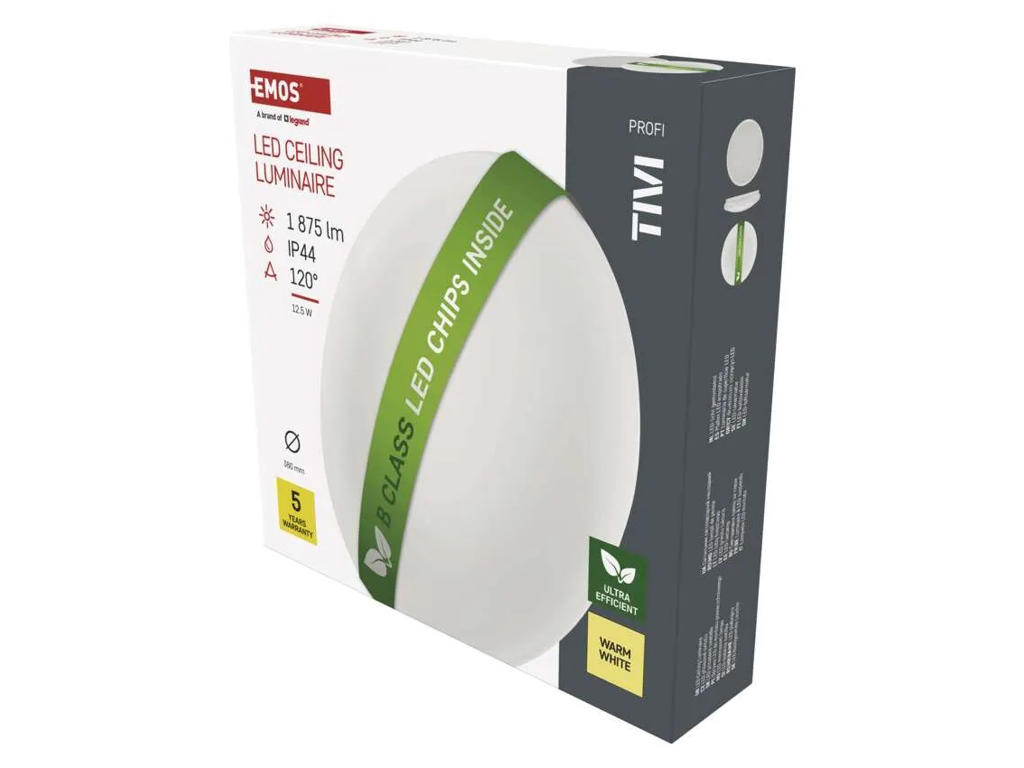 Plafond Ultra Effektiv 12,5W 3000K ø380mm 