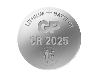 GP Lithium CR2025 Batteri | 1-Pak