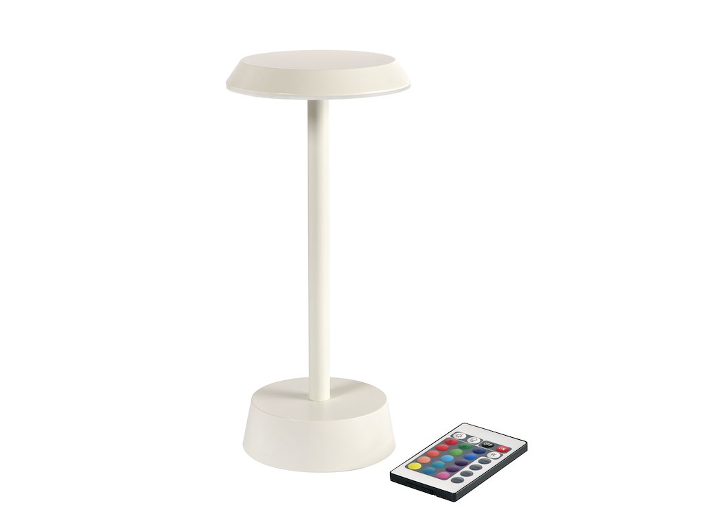 Nour LED Bordlampe Sand 2700K | Pakke med 6 stk. inkl. Ladestationer