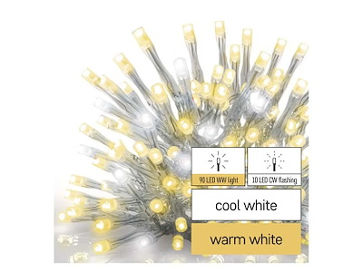 EMOS Connect System Standard (C) LED Istapper 2,5 m Varm/Kold Hvid