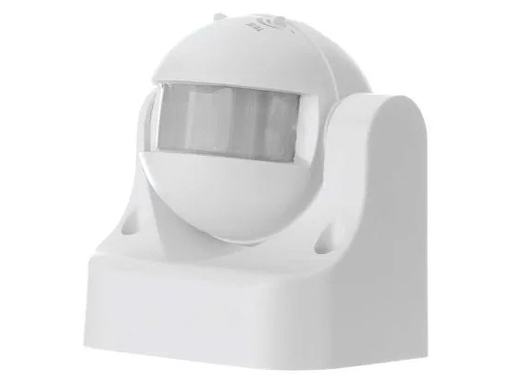 EMOS PIR bevægelsessensor IP44 1200W 180gr. hvid