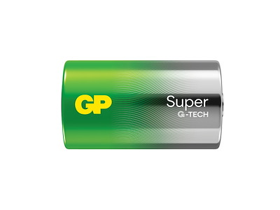 GP Super Alkaline D Batteri | 24-Pak