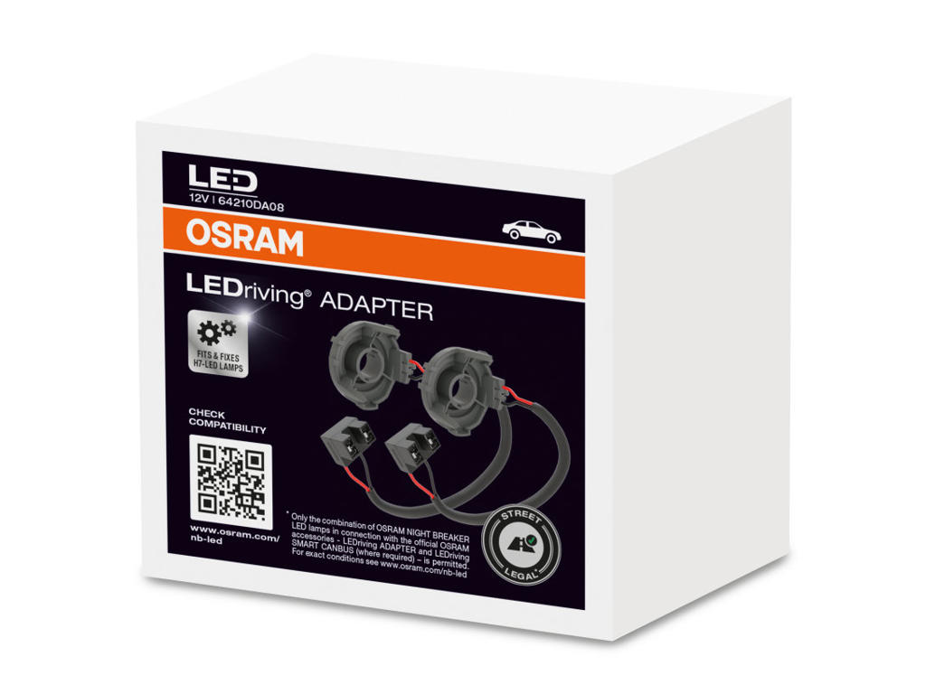 OSRAM LEDriving Adapter CANBUS | 12V | LEDSC03 | 2-pak