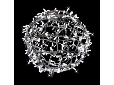 Festilight Saturn LED Kugle IP66 Ø60cm - Kold hvid