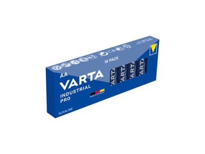 Varta Industrial Alkaline AA Batterier | 10-Pak