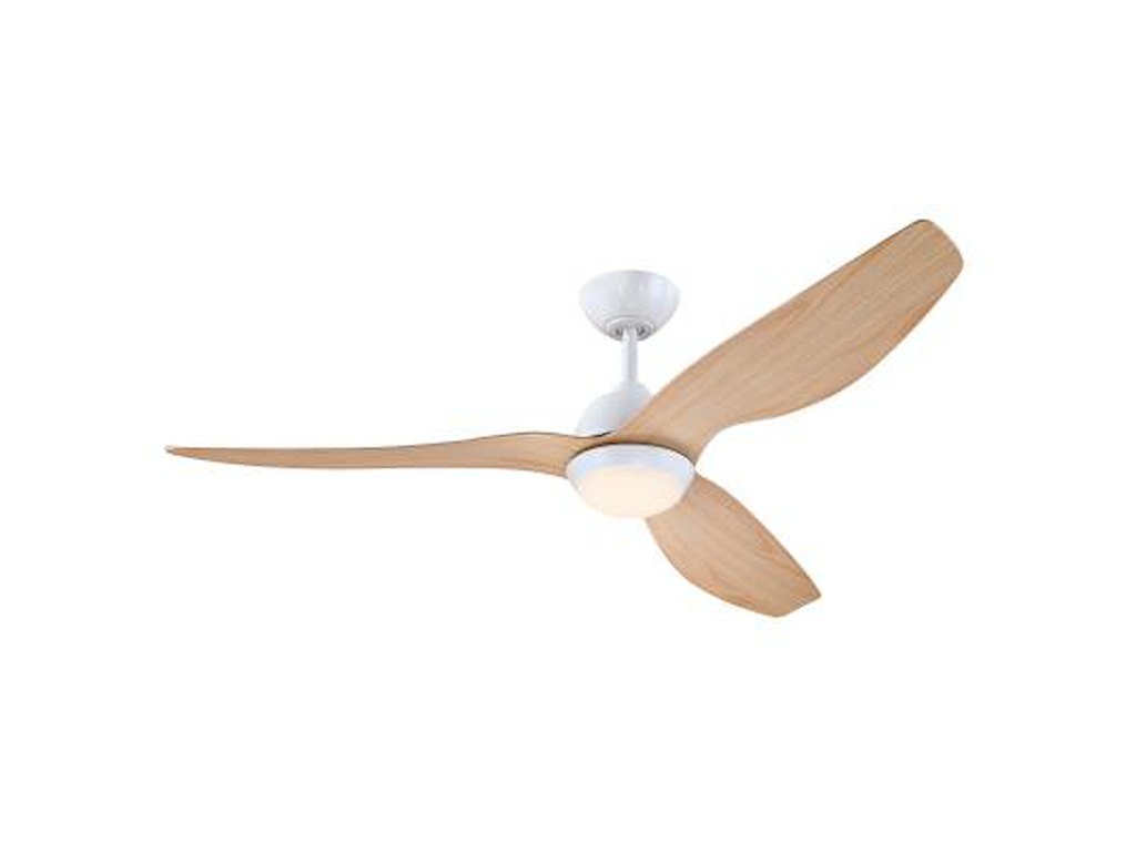 Westinghouse Magnolia DC Loftventilator 132 cm med LED-Lys Mat Hvid