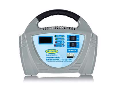 RECB212 12A automatisk batterilader 