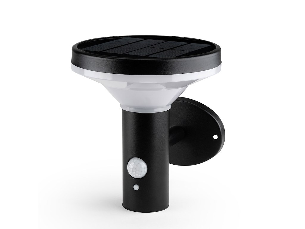 Brendz Birao Solcelle Væglampe med Sensor 3000K IP44
