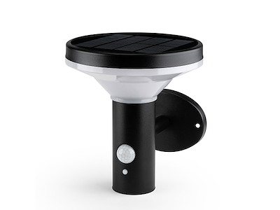Brendz Birao Solcelle Væglampe med Sensor 3000K IP44