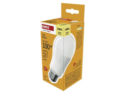 EMOS LED Pære 15,3W (100W) 3000K E27