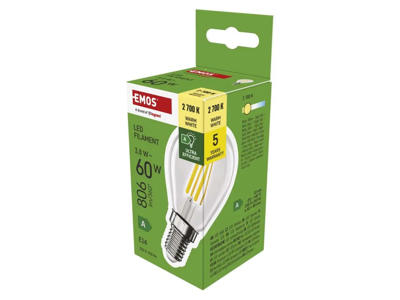 EMOS LED Krone 3,8W (60W) 2700K E14
