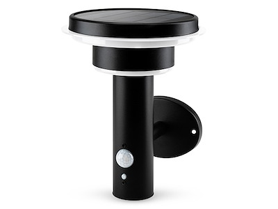 Brendz Durban Solcelle Væglampe med Sensor 3000K IP44